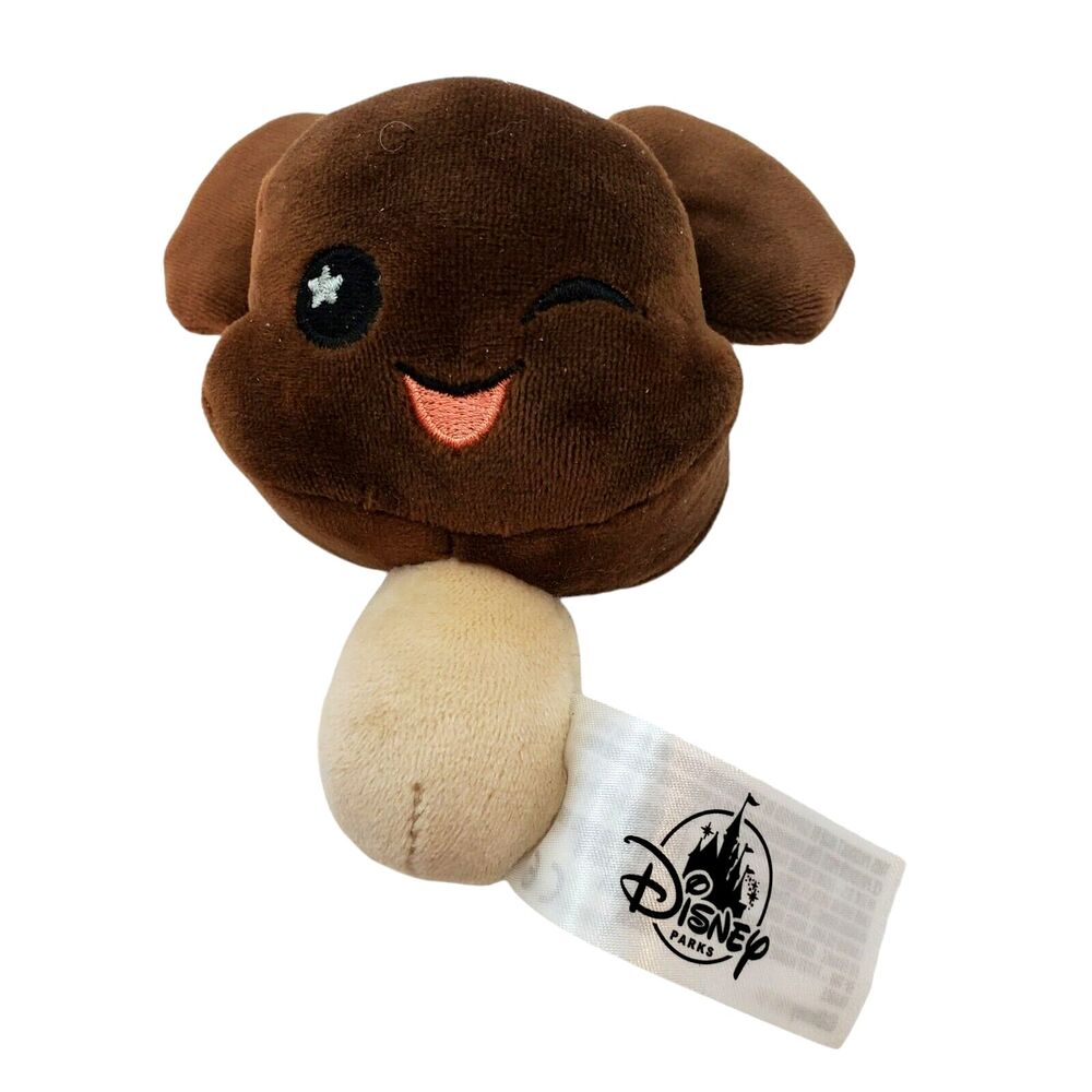 Disney Parks Wishables Mickey Ice Cream Bar Plush Series 1 Tiny Brown Star